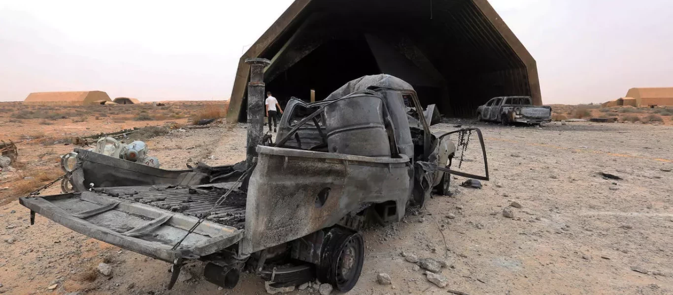 Νέα επιδρομή στην τουρκική βάση της αλ-Ουατίγια στη Λιβύη - Μαχητικά από την Αίγυπτο βομβάρδισαν τους Τούρκους